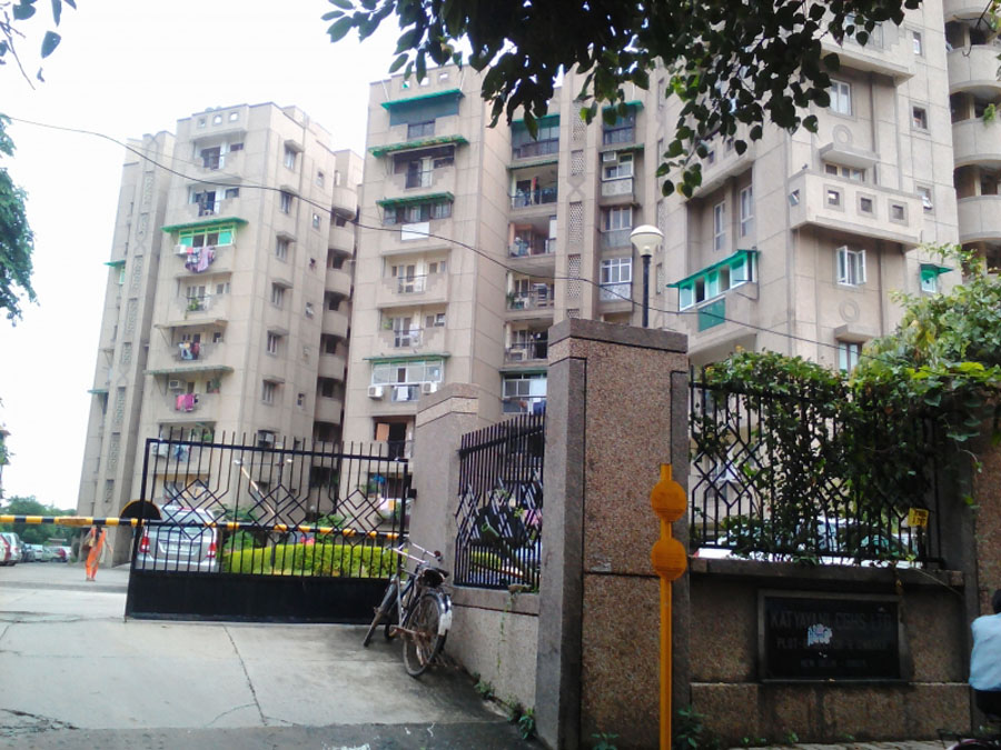 3Bhk 2bath society flat for rent in Katayani Apartment Sector 6 Dwarka Delhi